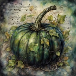 PANEL DRUKOWANY HALLOWEEN- DYNIA NR 7