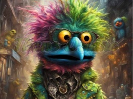 PANEL DRUKOWANY KOLOROWE PTAKI NR 21