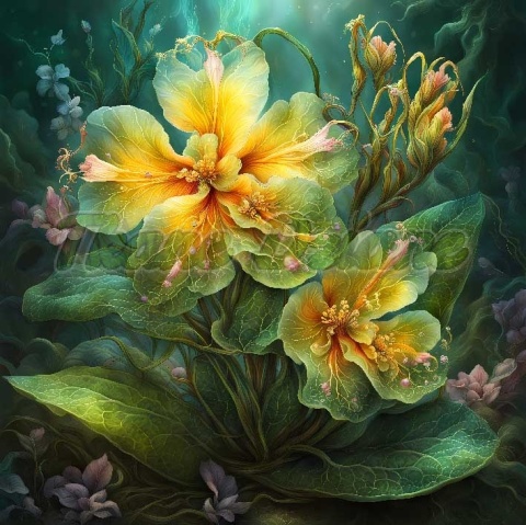 PANEL DRUKOWANY KWIAT NR 17