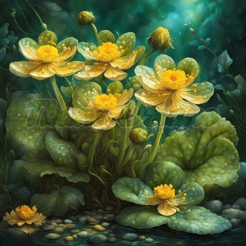 PANEL DRUKOWANY KWIAT NR 18