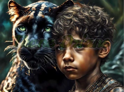 PANEL DRUKOWANY MOWGLI NR 7