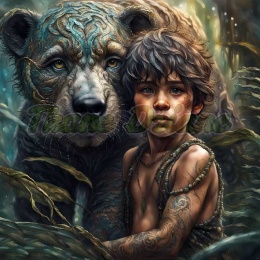 PANEL DRUKOWANY MOWGLI NR 8