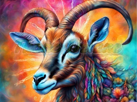 PANEL DRUKOWANY NEONOWY KOZIOŁ NR 27