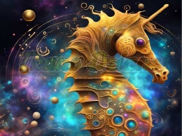 PANEL DRUKOWANY PROSTOKĄT KONIK MORSKI