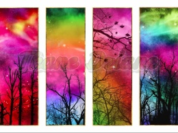 PANEL DRUKOWANY ZAKŁADKI DO KSIĄŻEK -ZORZA