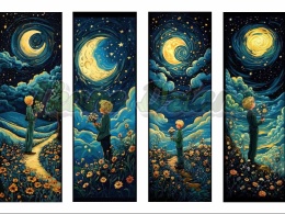 PANEL DRUKOWANY ZAKŁADKI DO KSIĄŻEK -MAŁY KSIĄŻE