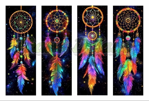 PANEL DRUKOWANY ZAKŁADKI DO KSIĄŻEK -ŁAPACZ SNÓW