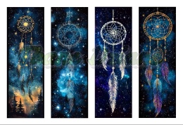 PANEL DRUKOWANY ZAKŁADKI DO KSIĄŻEK -ŁAPACZ SNÓW