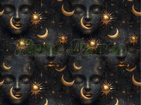 TKANINA DRUKOWANA ASTRONOMIA NR 6