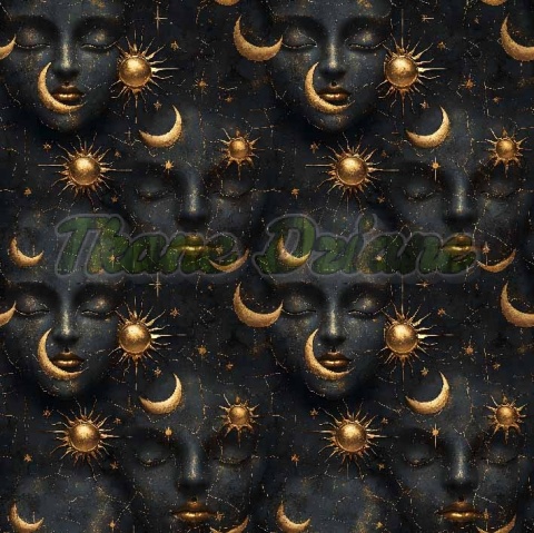 TKANINA DRUKOWANA ASTRONOMIA NR 6