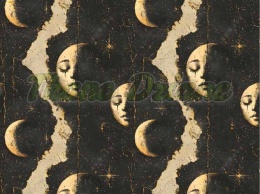 TKANINA DRUKOWANA ASTRONOMIA NR 8