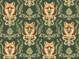 TKANINA DRUKOWANA LISY NR 1