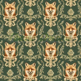 TKANINA DRUKOWANA LISY NR 1