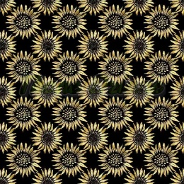 TKANINA DRUKOWANA SŁONECZNIKI NR 2