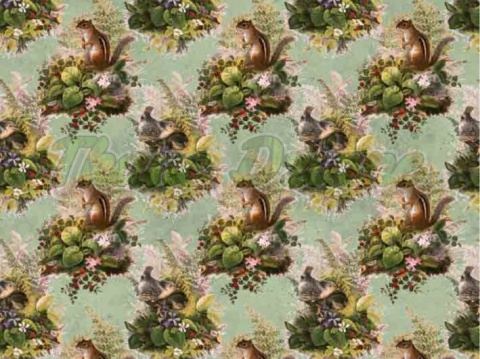 TKANINA DRUKOWANA WIEWIÓRKA NR 5