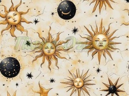 TKANINA DRUKOWANA ASTRONOMIA NR 1