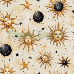 TKANINA DRUKOWANA ASTRONOMIA NR 1