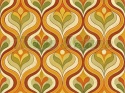 TKANINA DRUKOWANA RETRO NR 15