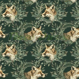 TKANINA DRUKOWANA LISY NR 6