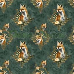 TKANINA DRUKOWANA LISY NR 8