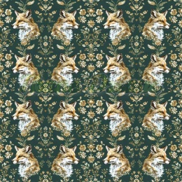 TKANINA DRUKOWANA LISY NR 10