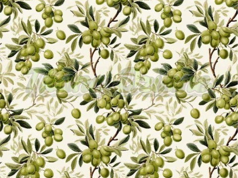 TKANINA DRUKOWANA OLIWKI NR 7