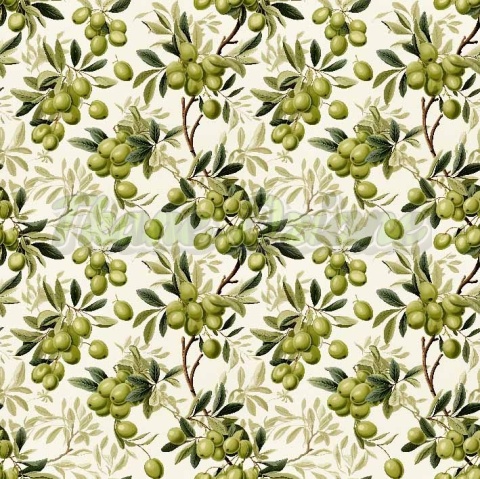 TKANINA DRUKOWANA OLIWKI NR 7