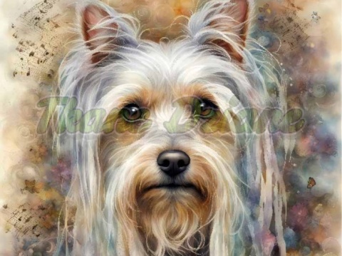 PANEL DRUKOWANY AKWARELOWE PSY -BIEWER NR 98