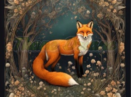 PANEL DRUKOWANY ART NOUVEAU- LIS NR 6