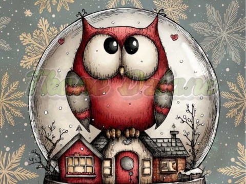 PANEL DRUKOWANY SOWA NR 7