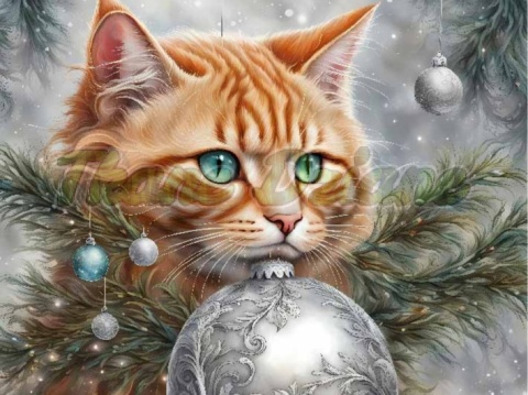 PANEL DRUKOWANY KOTY Z BOMBKAMI NR 2