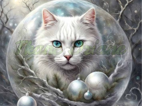 PANEL DRUKOWANY KOTY Z BOMBKAMI NR 3