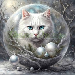 PANEL DRUKOWANY KOTY Z BOMBKAMI NR 3