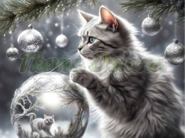 PANEL DRUKOWANY KOTY Z BOMBKAMI NR 8