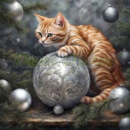 PANEL DRUKOWANY KOTY Z BOMBKAMI NR 10