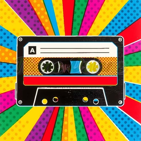 PANEL DRUKOWANY LATA 90 - KASETA NR 4