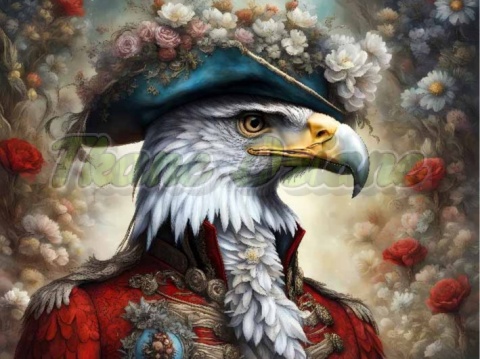 PANEL DRUKOWANY ORZEŁ BIAŁO-CZERWONY NR 3