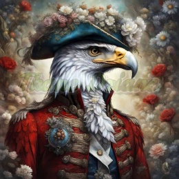 PANEL DRUKOWANY ORZEŁ BIAŁO-CZERWONY NR 3