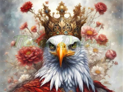 PANEL DRUKOWANY ORZEŁ BIAŁO-CZERWONY NR 5