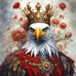 PANEL DRUKOWANY ORZEŁ BIAŁO-CZERWONY NR 5