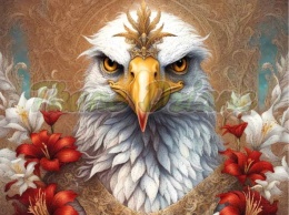 PANEL DRUKOWANY ORZEŁ BIAŁO-CZERWONY NR 7