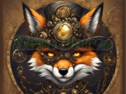 PANEL DRUKOWANY STEAMPUNK - LIS NR 11