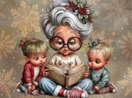 PANEL DRUKOWANY ŚWIĄTECZNE BABCIE NR 2