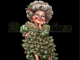 PANEL DRUKOWANY ŚWIĄTECZNE BABCIE NR 3