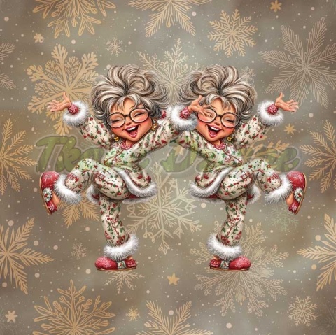 PANEL DRUKOWANY ŚWIĄTECZNE BABCIE NR 7