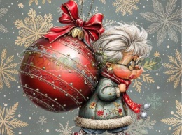 PANEL DRUKOWANY ŚWIĄTECZNE BABCIE NR 8