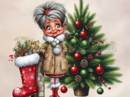 PANEL DRUKOWANY ŚWIĄTECZNE BABCIE NR 9