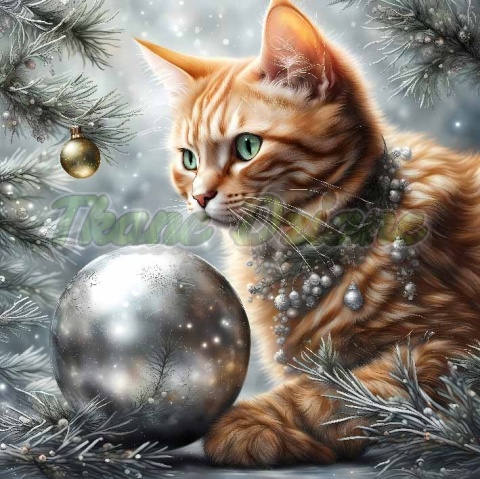 PANEL DRUKOWANY KOTY Z BOMBKAMI NR 1