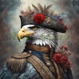 PANEL DRUKOWANY ORZEŁ BIAŁO-CZERWONY NR 1