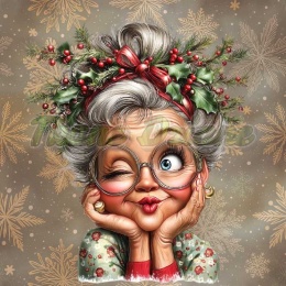 PANEL DRUKOWANY ŚWIĄTECZNE BABCIE NR 1